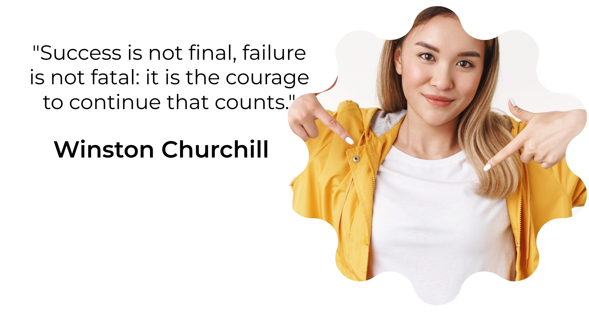 Success is not final, failure is not fatal: it is the courage to continue that counts — attributed to Winston Churchill
